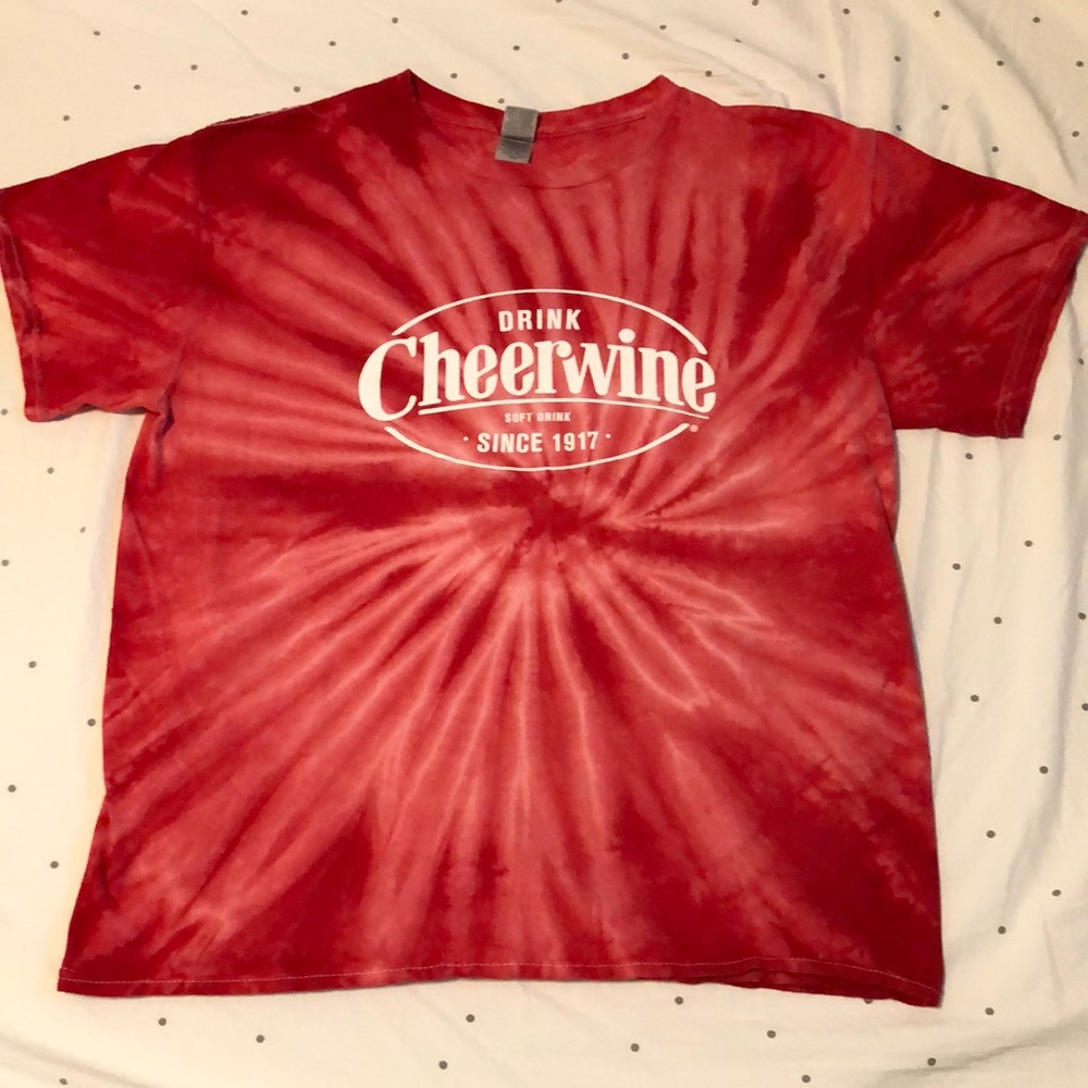 🥤 Cheerwine tie-dye t-shirt